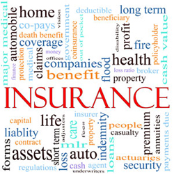 Insurance Word Concept Illustration